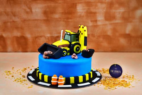 JCB Diggers Bulldozer Cake Topper Decoration Personalised Edible Icing |  eBay