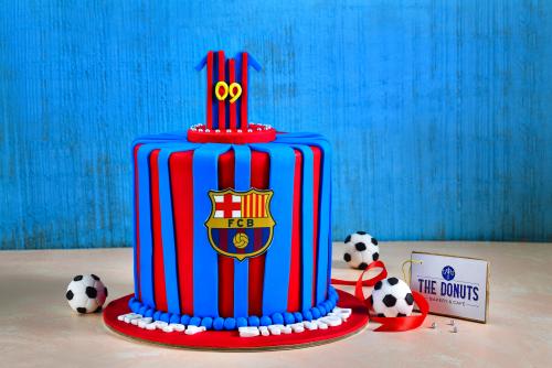 FC Barcelona soccer cake! Happy... - My Sweet Dream Cakes | Facebook